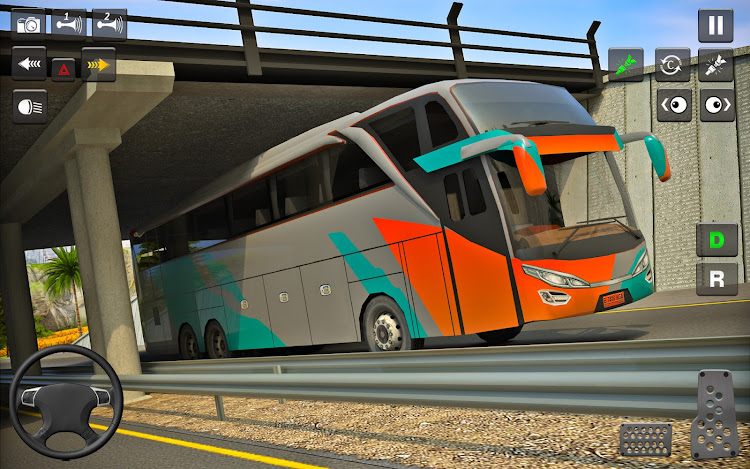 #3. Ultimate Bus Drive: Bus Game (Android) By: FreeStyle Games