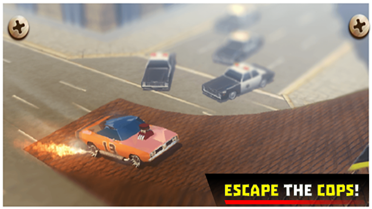 #6. Mega Ramp Car (Android) By: Orange Studios Games