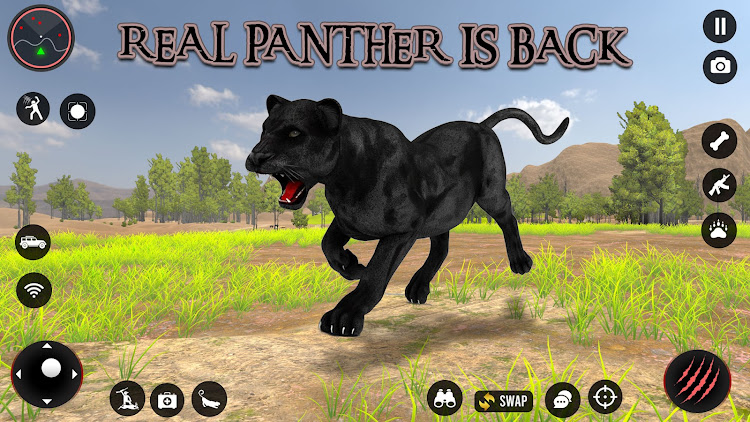 #4. Black Panther Simulator Games (Android) By: Gamba Studio