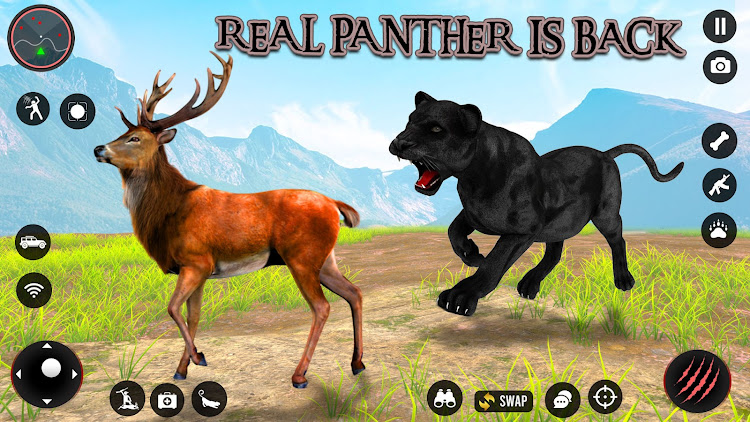 #5. Black Panther Simulator Games (Android) By: Gamba Studio