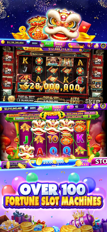 #7. Full House Casino - Slots Game (Android) By: ME2ON