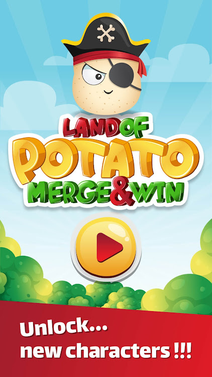 #6. Potato Merge: 2048 Puzzle Game (Android) By: Apprang Game Studio