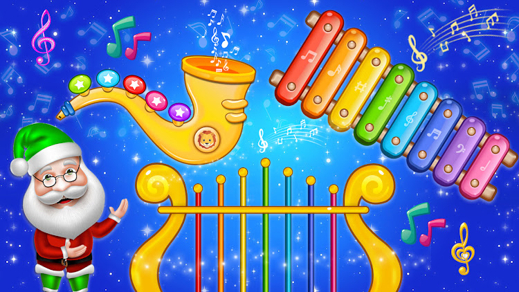 #2. Xmas Piano - Christmas Song (Android) By: playNfun - educational & girl games