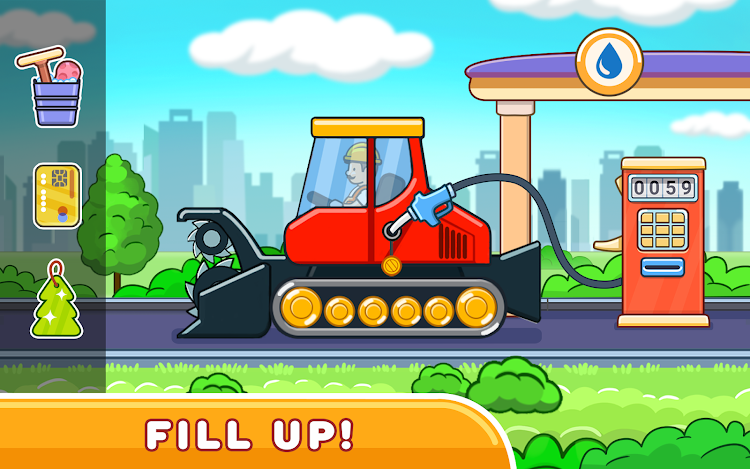 #7. Car & Games for kids building (Android) By: GoKids! publishing