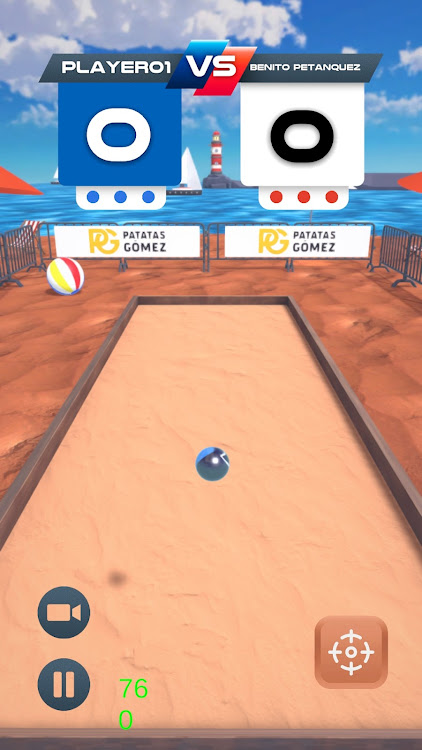 #4. Petanque League (Android) By: Quelinka