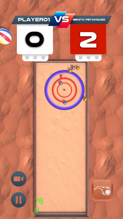 #6. Petanque League (Android) By: Quelinka