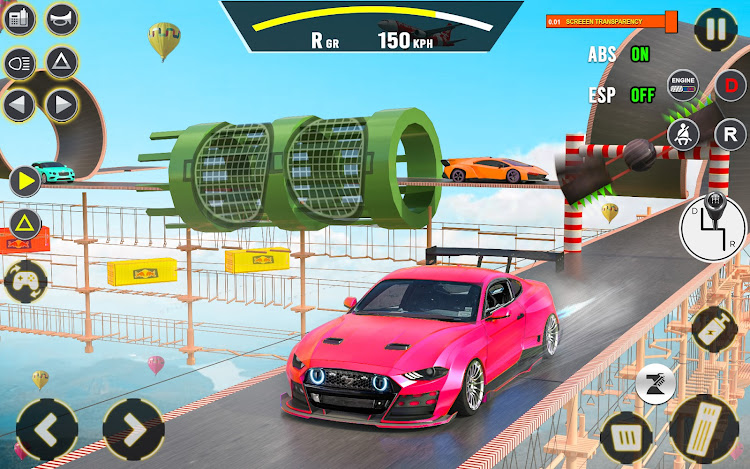 #3. GT Car Stunt - Car Games (Android) By: X Gamerz