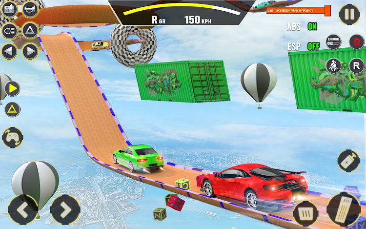 #5. GT Car Stunt - Car Games (Android) By: X Gamerz