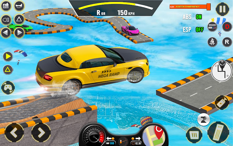 #8. GT Car Stunt - Car Games (Android) By: X Gamerz