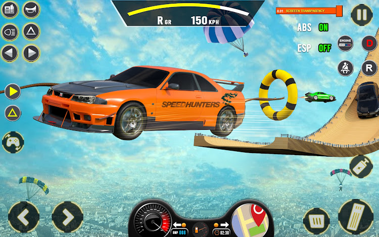 #10. GT Car Stunt - Car Games (Android) By: X Gamerz