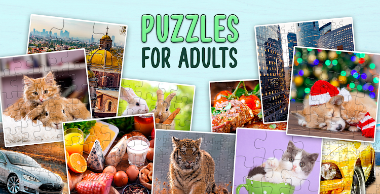 #1. Puzzles - Jigsaw Puzzle Games (Android) By: Selfie Photo Apps