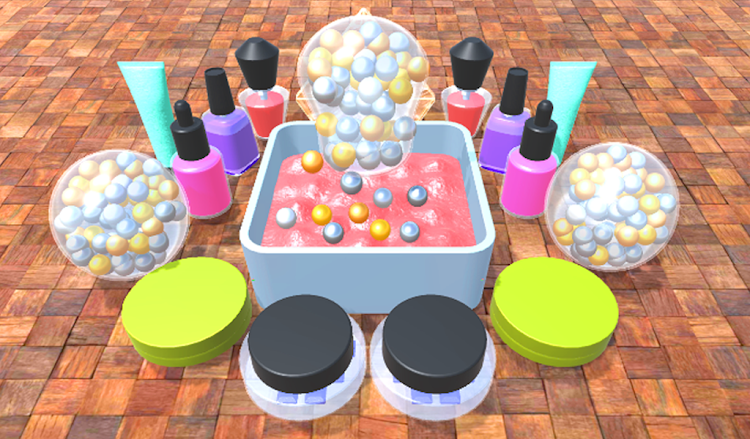 #2. DIY Makeup Game: ASMR Games (Android) By: Stress Relief Games