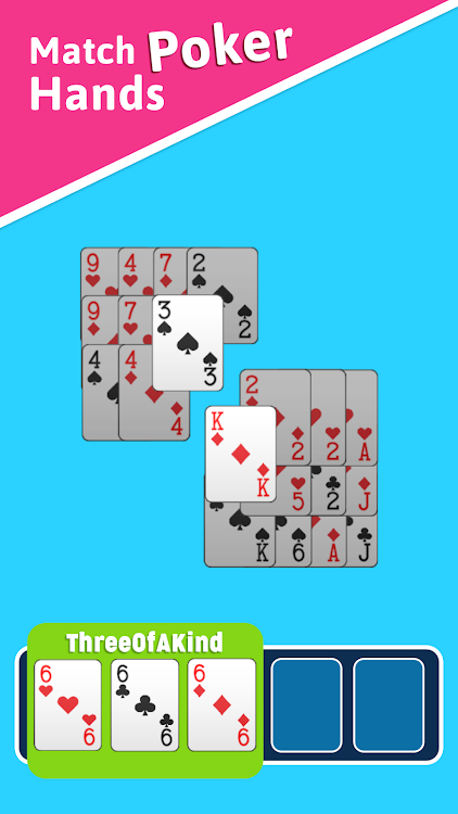 #9. Poker Match - Card Puzzles (Android) By: Game Soup