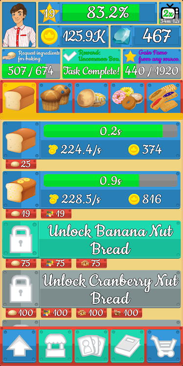 #7. Easy Bake Idle (Android) By: Knubbles Inc.