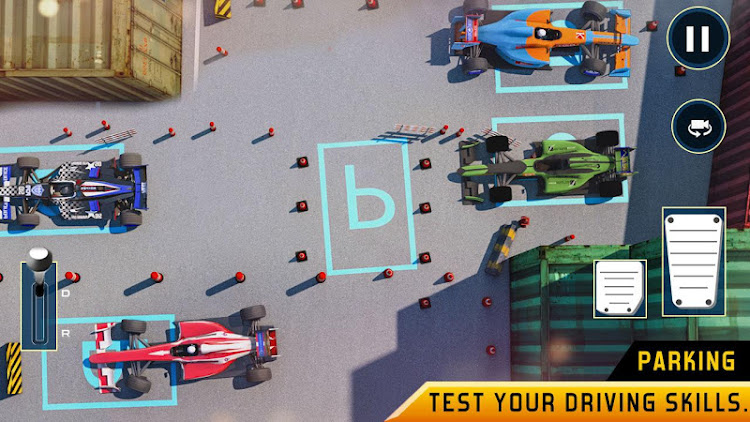 #3. Formula Car Parking: Car Games (Android) By: DragaTown Studio