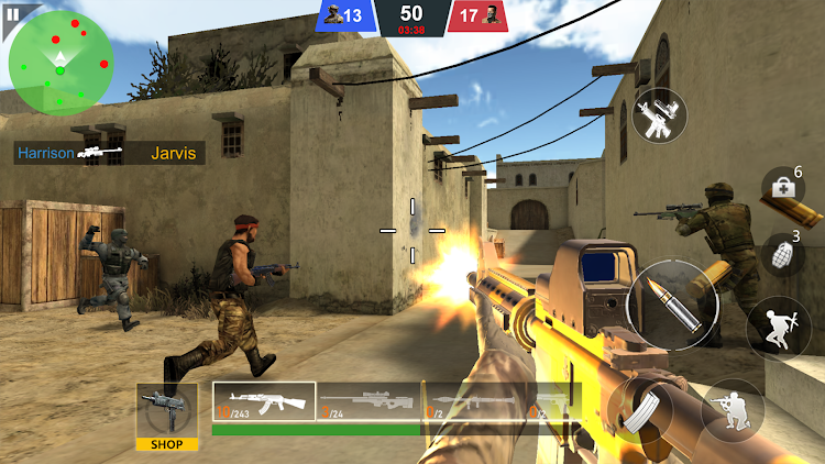 #2. Special Strike Shooter (Android) By: FIRE GAME