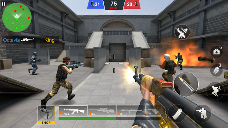 #7. Special Strike Shooter (Android) By: FIRE GAME