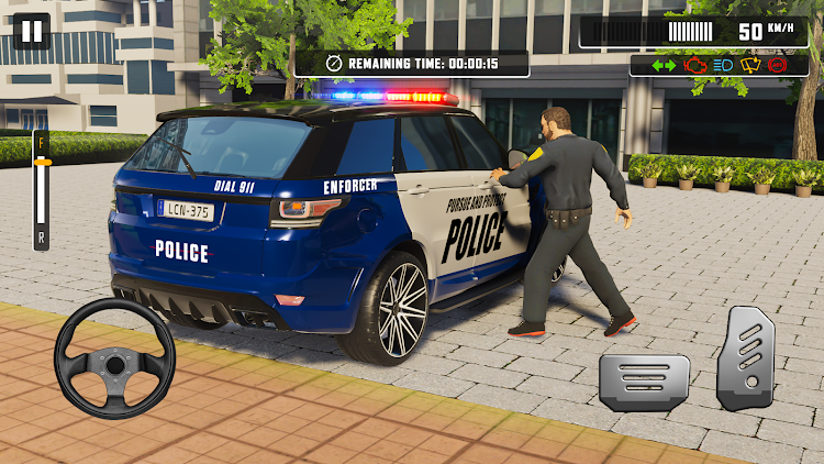 #2. US Police Car Park & Transport (Android) By: Play Toy Lab