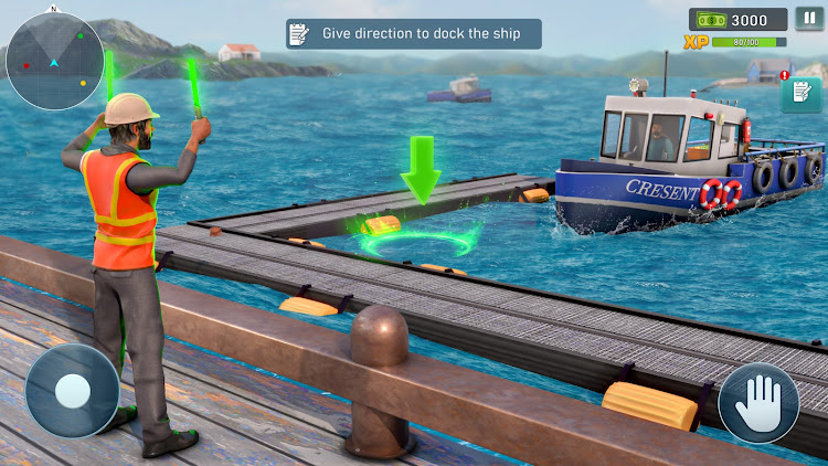 #4. Port Tycoon: Fishing Boat Game (Android) By: GamesCraft Studio