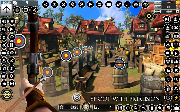 #8. Watermelon Archery Games 3D (Android) By: Zipzoom Studio