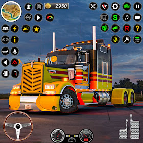 Semi Truck Driving Cargo Games