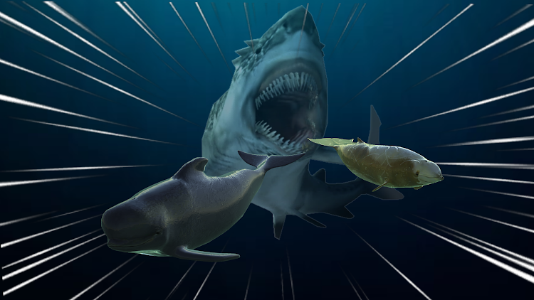 #3. Monster Sharks : Shark Games (Android) By: AsarGames