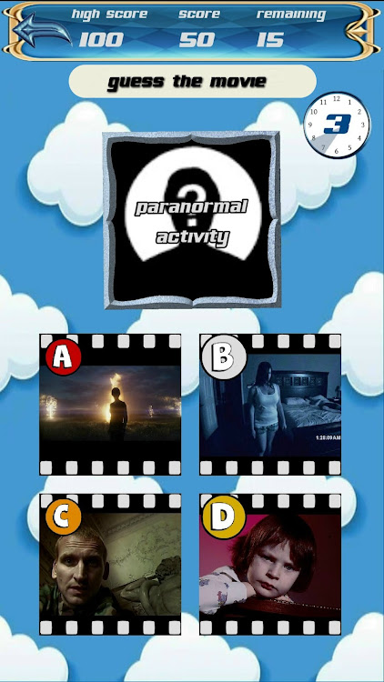 #6. movie scene quiz (Android) By: Bird and Bear games