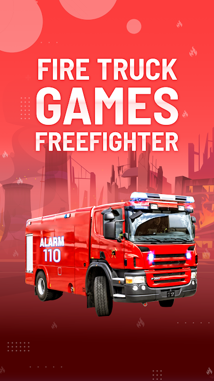 #9. Fire Truck Games - Firefigther (Android) By: Gemp