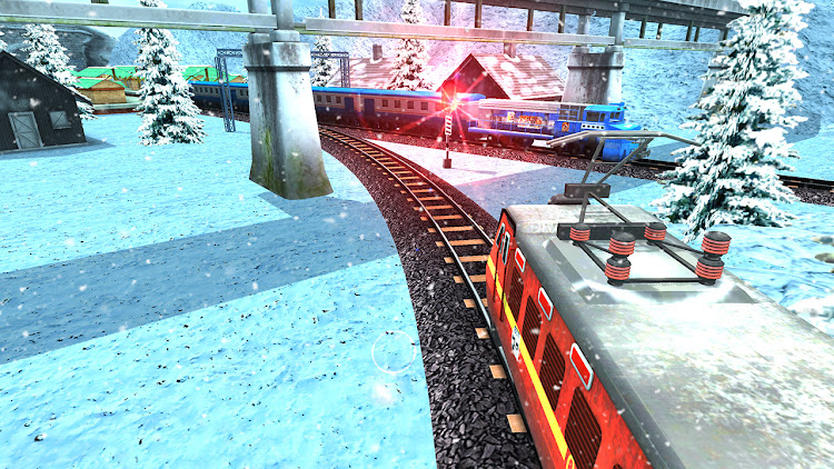 #5. Train Racing Mulitplayer (Android) By: Gamezeniq Technologies