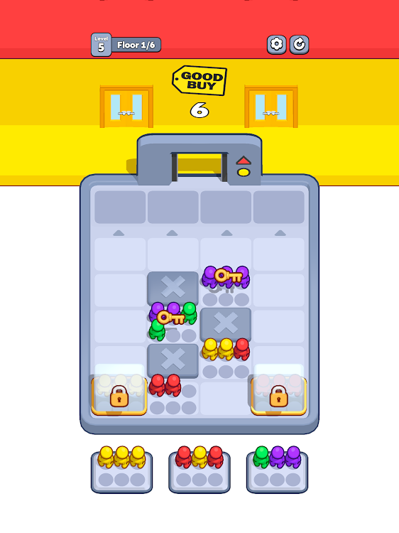 #8. Elevator Go (Android) By: Mousetap Games