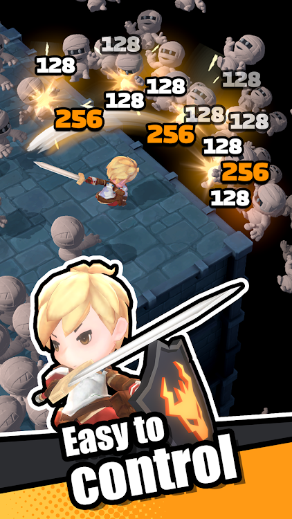 #2. Tiny Fantasy: Epic Action RPG (Android) By: Minidragon