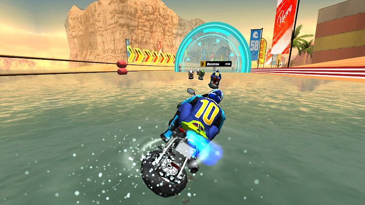 #6. Surfer Bike Racing Multiplayer (Android) By: Gamezeniq Technologies