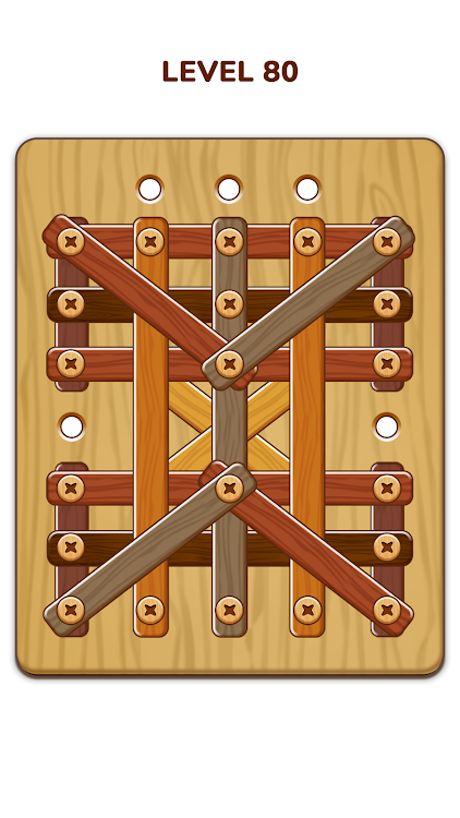 #6. Nuts and Bolts Woody Puzzle (Android) By: Bravestars Games