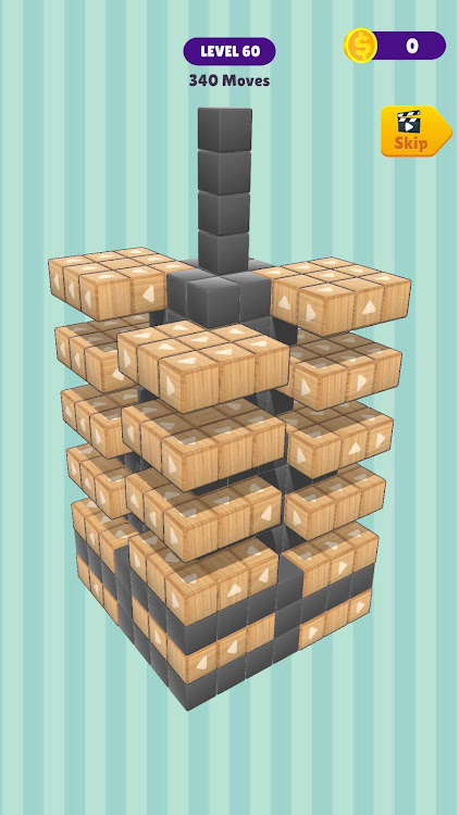 #3. Tap Out 3D: Puzzle Game (Android) By: Oreon Studios