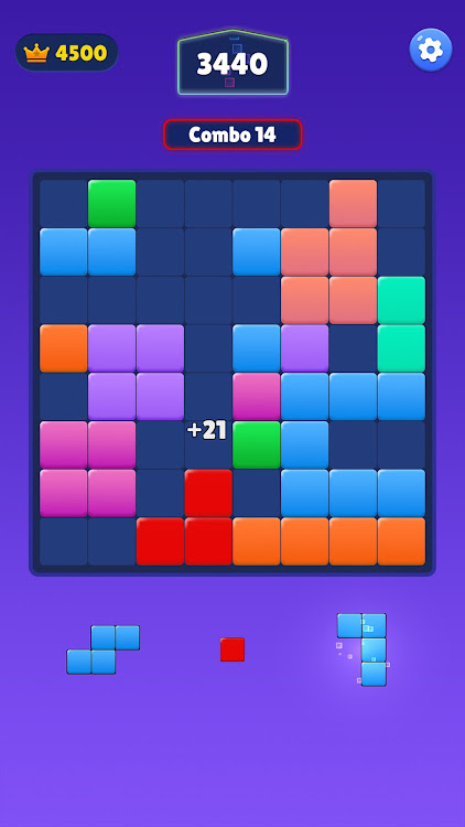 #9. Blocks Fit Puzzle: Smash Lines (Android) By: InfinitX Games