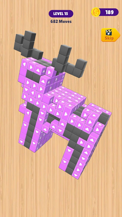 #9. Tap Out 3D: Puzzle Game (Android) By: Oreon Studios