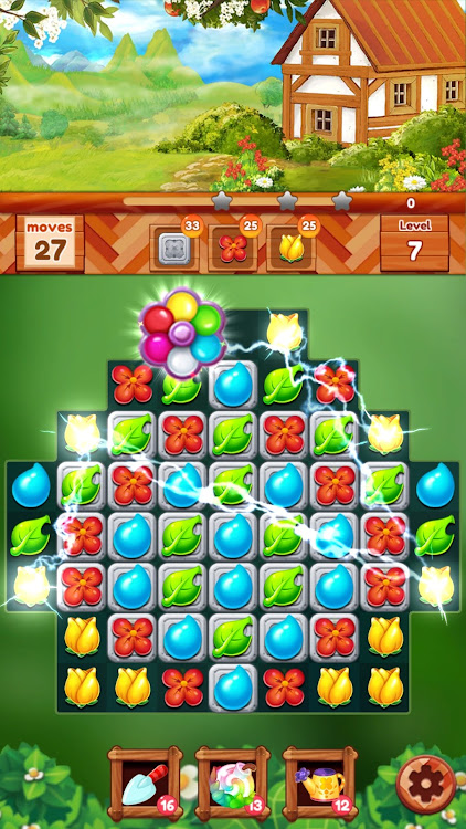 #4. Garden Dream Life: Match 3 (Android) By: BRAEVE