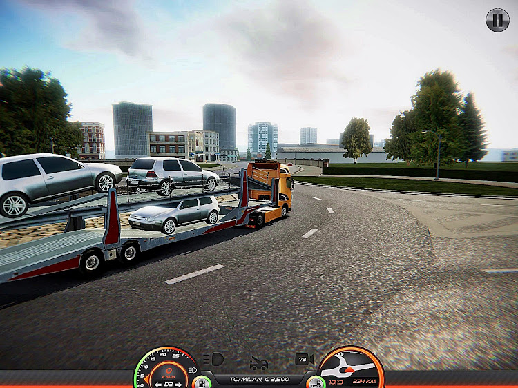 #6. Driving Truck Simulator 2024 (Android) By: J.P.A. Soft.