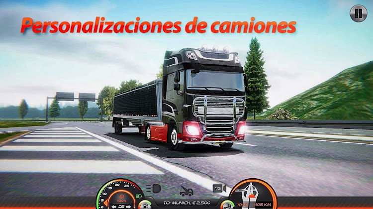 #8. Driving Truck Simulator 2024 (Android) By: J.P.A. Soft.