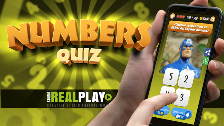 #6. Numbers Quiz (Android) By: GOLFOGAMES