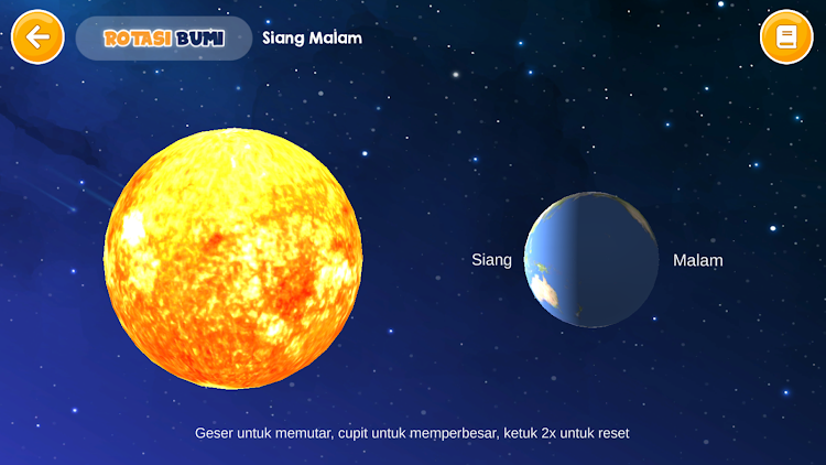 #5. Bumi Kita dalam Tata Surya 3D (Android) By: Qreatif