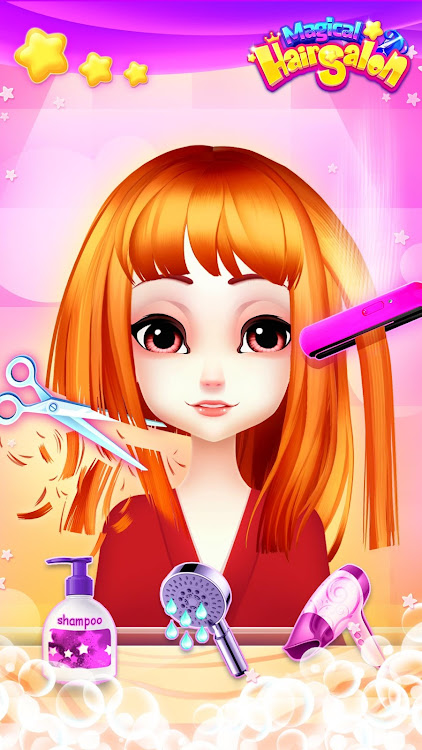 #4. Magical Hair Salon (Android) By: Joy Journey Girls