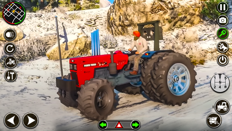 #3. Indian Farming Tractor Games (Android) By: Gamers Tribe