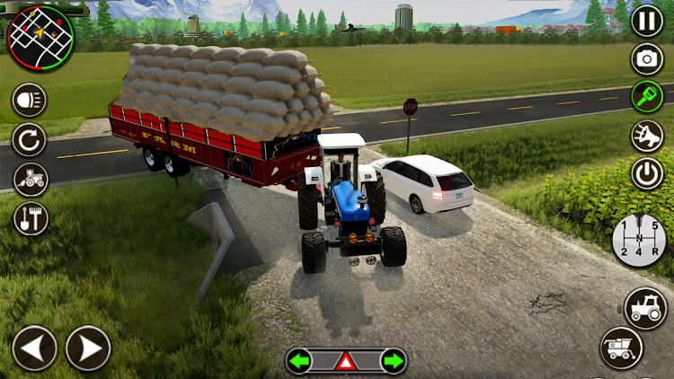 #6. Indian Farming Tractor Games (Android) By: Gamers Tribe