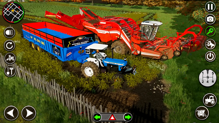 #7. Indian Farming Tractor Games (Android) By: Gamers Tribe