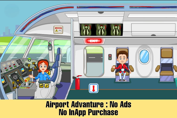 #4. Airport Explore Expensive Game (Android) By: Smash Dev