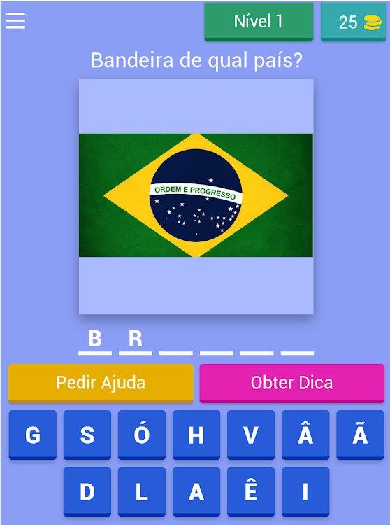 #7. Que País é Esse? Você sabe? (Android) By: FDantas Jogos e Apps