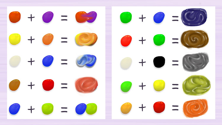 #4. Color Mixing Color Match Games (Android) By: Phone Games Studio