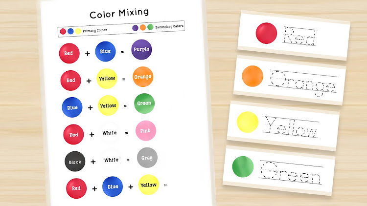 #5. Color Mixing Color Match Games (Android) By: Phone Games Studio