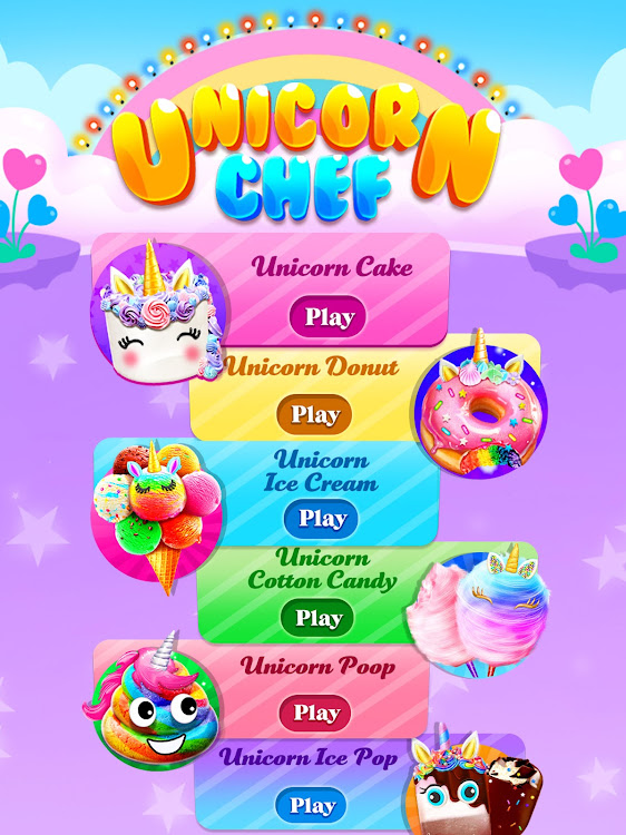 #9. Unicorn Chef –Food Master (Android) By: Wesoju Studio